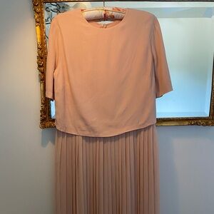 Zara Light Pink Fringe Dress